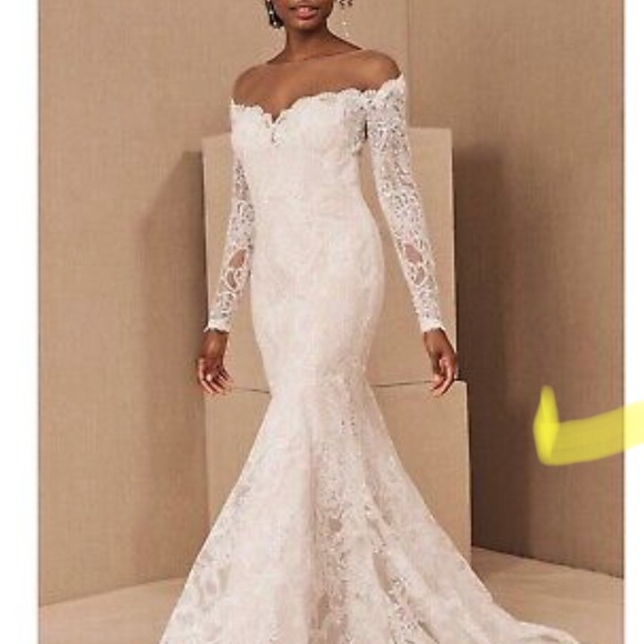 New BHLDN Wedding Dress Sz 4 - Picture 6 of 12